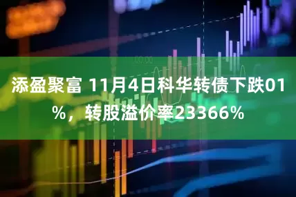添盈聚富 11月4日科华转债下跌01%，转股溢价率23366%