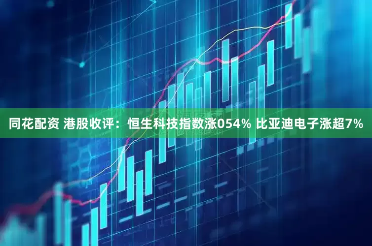 同花配资 港股收评：恒生科技指数涨054% 比亚迪电子涨超7%
